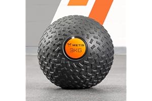 METIS Fitness Slam Balls [3kg - 30kg] | Build Strength and Improve Fitness with Bounce-Resistant Slam Balls - Available Individually or as a Set