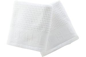 M MÃœHLE Mühle ściereczka do golenia – 2 sztuki ręczników do golenia w kolorze białym – rozmiar 60 x 45 cm – waflowa pique