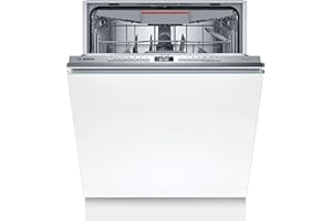 Bosch SMH4EVX09E Serie 4, Lavastoviglie da incasso a scomparsa totale, Cerniere Sliding, Home Connect, EfficientDry: apertura automatica della porta, Info Light, Assistente al lavaggio 60 cm,