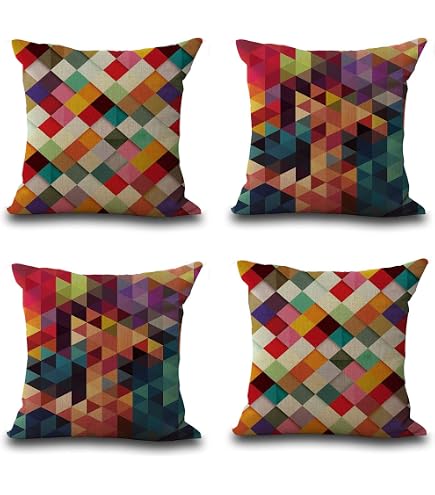 2 Stück Dekokissenbezüge 30,5x45,7 Cm – Blaugrüne Aquarell-Wellen, Leinen-Optik, Für Sofa & Bett