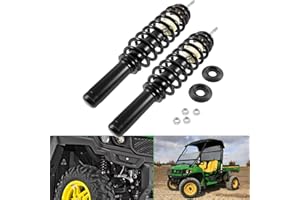 YOURSME VGB10544 Shock Absorber Front Suspension Kit Fit for John Deere Gator HPX and XUV620i XUV850D - Heavy Duty Front Strut Kit (2PCS)