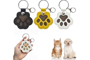 AABDTYYD 3 Pezzi Portachiavi Commemorativo in Pelle PU per Cane Gatto con Scomparto Sigillato per Conservare Peli Portatile Raccolta Peli da Chiave Regalo Ricordo di Perdita e Registro Crescita