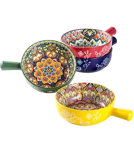 6 Ciotole Da Dessert In Porcellana - 300ml, Stile Giapponese Sakura, Per Gelato E Snack - Foto 12