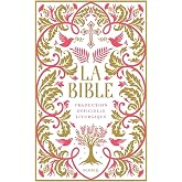 La Bible – reliée + jaspage claire - rouge corail