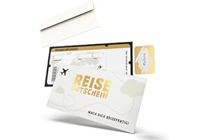 ‎FALKENHORN Falkenhorn® - Reisegutschein Rubbelkarte – Flugticket im Boarding-Pass-Design – Zum Ausfüllen mit Rubbelsticker – Geschenk für Urlaub, Erlebnisreise & Kurztrip – inkl. Umschlag - Made in Germany