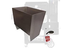 grillshop.at Ersatzteil Edelstahleinsatz für Masterbuilt Gravity Series 560, 800, 1050 inkl. Dichtung Holzkohlegrill Smoker Grill Zubehör Artikelnummer GS001