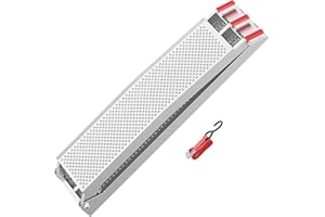 WILTEC Rampa di carico 215cm 340kg ripiegabile in alluminio per moto e quad Rampa carico moto