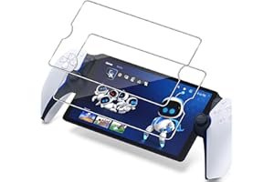 QULLOO Verre Trempé pour Sony PlayStation Portal/PS Portal / PS5, Dureté 9H Film Protection Écran HD Clair en Film de Protection d'écran pour PlayStation Portal 2023 Accessoires de télécommande