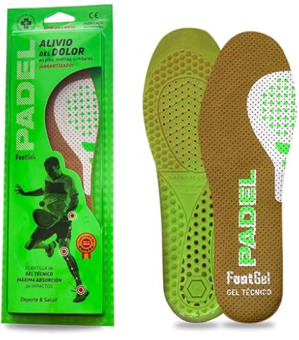 Bwoost Padel Insoles Solette 4D Memory Foam A Forma Di U Con Supporto L 653343