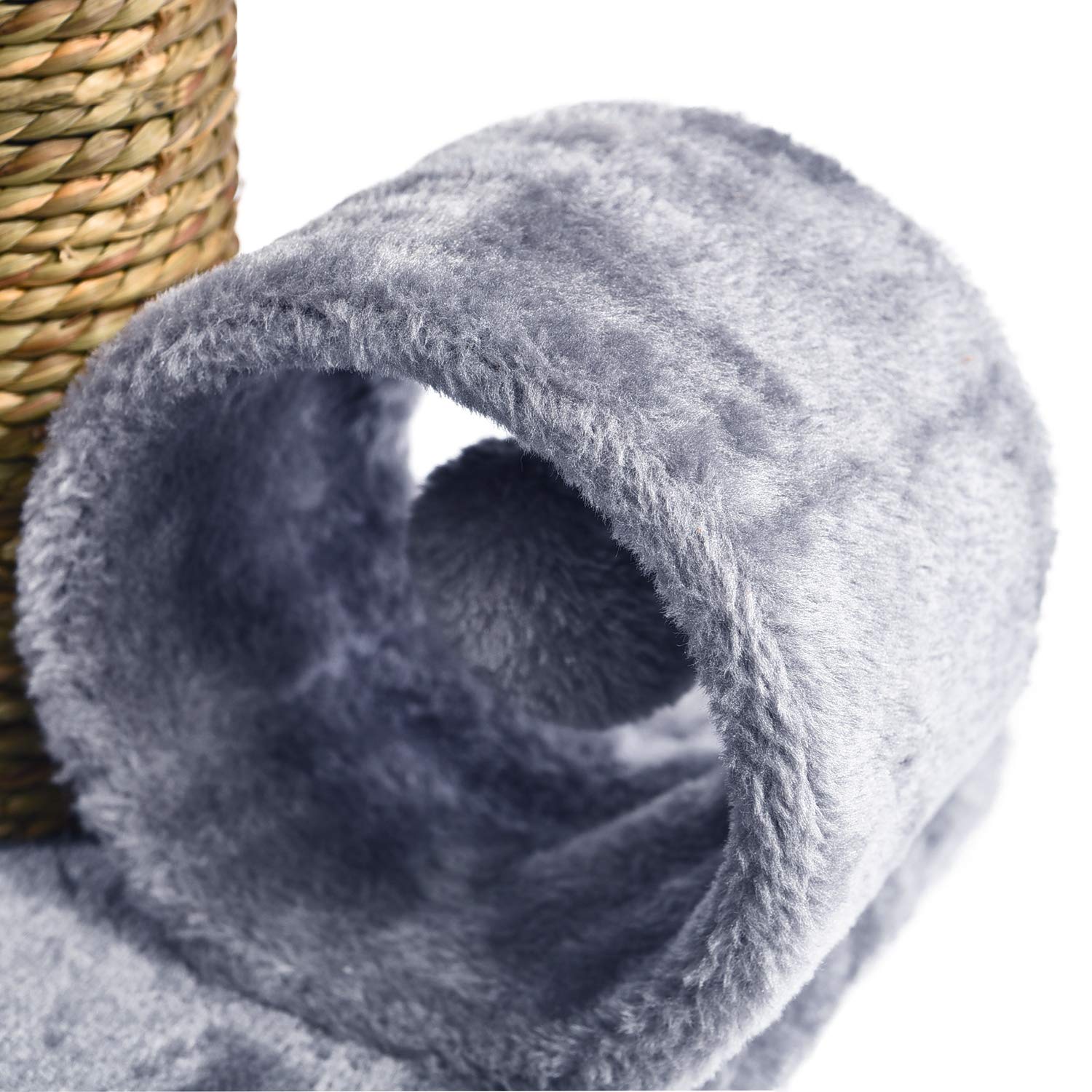 PAWZ-Road-Petit-Arbre--Chat-Chaton-avec-poteaux-et-griffoir-en-sisal-Centre-dActivit-pour-Chat-Gris-31-31-51cm