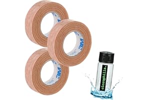 CLOROPHILLA. Micropore + clorophilla liquido rimuovi colla- 3M - 1.25 cm x 9.10 mt Cerotto Nastro Chirurgico TNT Skin Tone Colore Pelle Carne Per Rinoplastica e altro