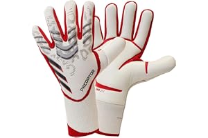 HISTARSTORE5 Handskar för fotbollsmålvakt, träningshandskar med starkt grepp, halkskydd och ventilationsförmåga för vuxna och