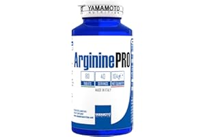 YAMAMOTO NUTRITION Arginine PRO Kyowa Quality 80 Compresse, Integratore Alimentare di L-Arginina, Aumenta l’Energia nel Pre-Workout e Supporta la Crescita Muscolare