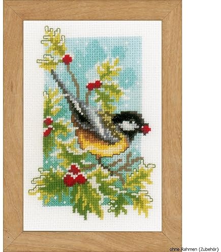 Maison Poule Vervaco Point De Croix Compté Kit Tableau Complet Set (lot De 3) OISEAUX De