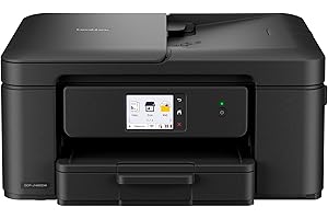 Brother DCP-J1460DW Wireless, A4 Inkjet Printer|all-in-one (Print/Copy/Scan)|Wi-Fi/USB 2.0|A4|2-Sided Print|Photos|Inks Included|UK Plug