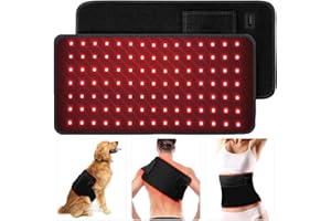 Cabpay Red Light Pad for Body-105pcs LED 660nm Red Light and 850nm Near Infrared Light Devices Wearable Wrap,Ideal Gift for Women,Men