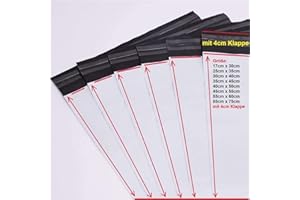 logei® Lot de 100 pièces Sacs d'expédition plastique Enveloppes postales Couleur blanc + noir (35 * 45cm)