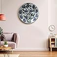 JIKRAA® Blue Turkish Ceramic Decorative Wall Plate | Wall Decor | Wall Decor for Living Room, Home, Office, Cafe, Restaurants and Hotel | Size-10 Inch