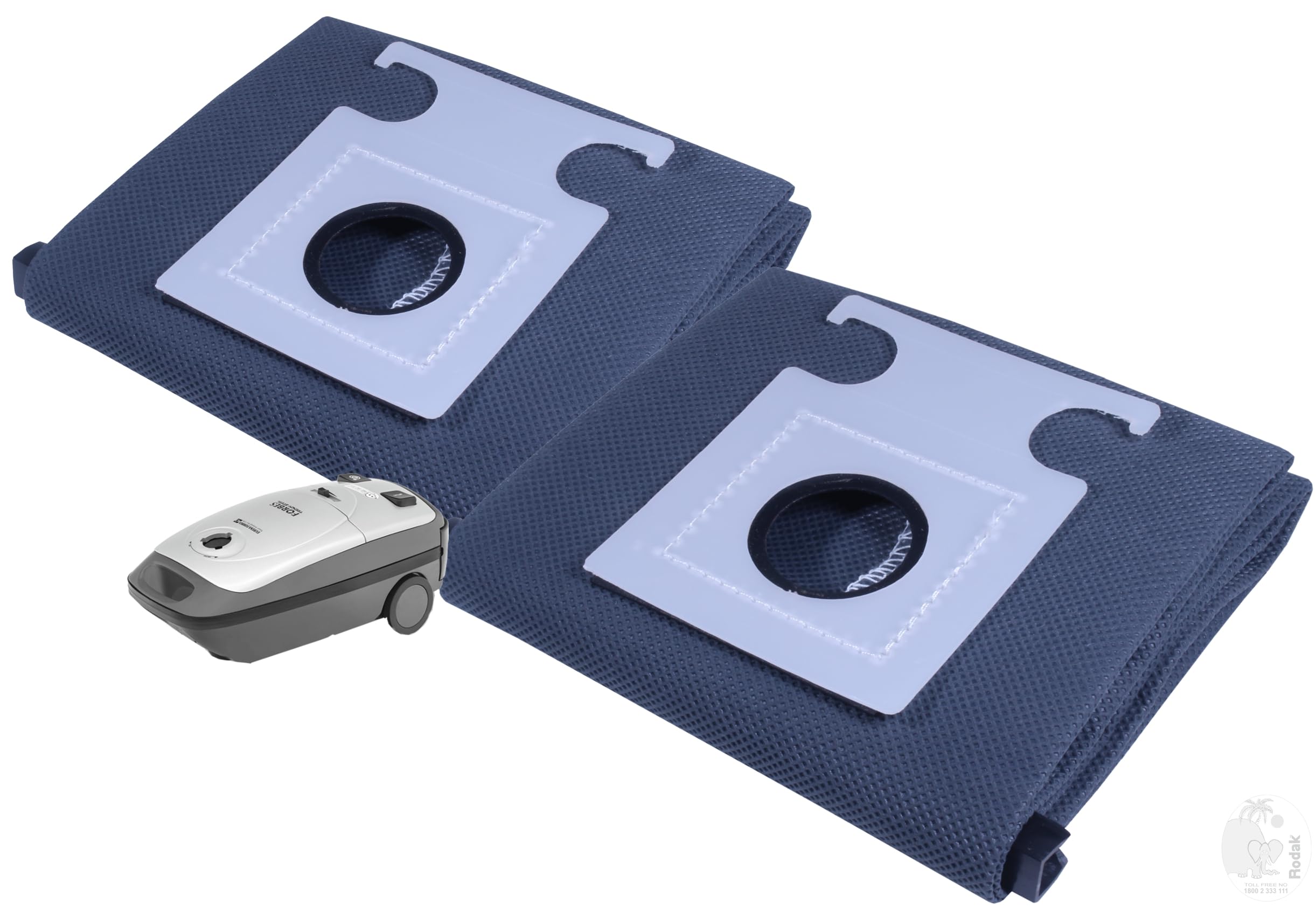 RODAK Reusable Non-Woven Bag Compatible with Eurka Forbbes Trendy (Pack of 2)