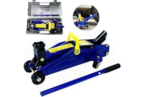 XINNG Steel Floor Jack Heavy Duty 2 Tons 4000lbs Capacity Car Trolley Jack Hydraulic Jack for Honda Toyota Audi BMW Ford Car Van Repair
