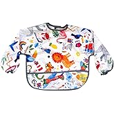 YORNI, Jungle Deluxe Long Sleeve Baby Food Apron