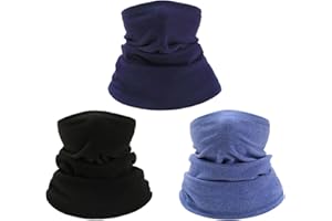 Risipu Winter Kleinkind Halswärmer Mädchen Halswärmer Gesichtsschal Jungen Super Soft Dralon Schal Winddicht Halswärmer Schlauchschal Snood