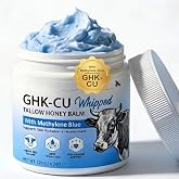 GHK-Cu Peptide Beef Dry for Skin, Copper Sebum Peptides and Honey Balm for Face and Body, Sebum Face Moisturizer with Beef Se