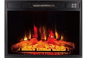 PUR LINE Purline CHE-620 Cheminée électrique encastrable avec Flamme réglable et télécommande