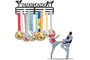 SUPERDANT Medallero Taekwondo，Expositor Colgador de medallas， medallero Personalizado，medallero Colgador de medallas Taekwondo，Regalos para Deportistas，Ganchos para medallas de Taekwondo