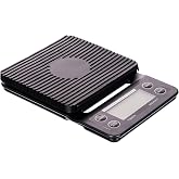 EPINOX BETHJIAM Delicate Coffee Scale, Kitchen Scale - Sensitivity: 0.1 gr. / Max: 3 kg - Digital Scale with Timer, Scale,