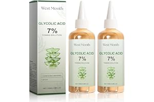 BEINUP Acido Glicolico 7% Tonico, Toning all'acido glicolico, Glycolic Acid 7% Soluzione Tonificante 100ML, Serum Face Esfoliati, Trattamento Acne E Focolai,Adatto Per Tutti Tipi Pelle