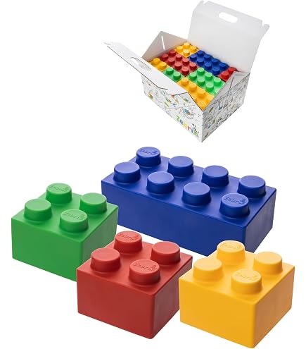 Strictly Briks Toy Grandi mattoncini per bambini e neonati, set di
