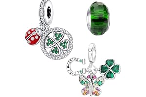 LNQOBU 925 Sterling Silver Charms for Bracelets Music Butterfly Charm Beads Pendants Compatible with Pandora bracelets Jewelry Gifts for Womens