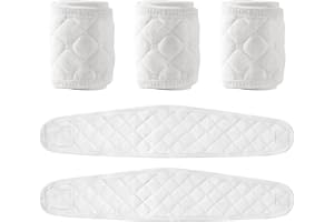 TONITTO 5Pcs Newborn Umbilical Cord Adjustable Belly Band Umbilical Belly Belt Binder Baby Essentials for Baby Newborn belly