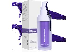 NEATEETH Purple Toothpaste, Purple Toothpaste for Teeth Whitening, Purple Toothpaste for Sensitive Teeth, Purple Toothpaste Whitening, Colour Correcting Teeth Whitening Toothpaste for Tooth Stain Removal