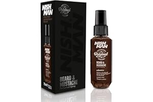 NISHMAN Parfum Barbe et Moustache - Adonis 75ml - Parfum Rafraîchissant et Longue Durée pour l’Entretien de la Barbe - Parfum Idéal pour un Soin Quotidien de la Barbe et de la Moustache