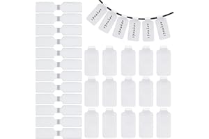 ASTER 60 samoprzylepnych pustych etykiet na kabel, wielokrotnego użytku, nylonowe, do zapisu, białe znaczniki do elektroniki, komputerów, zarządzania kablami