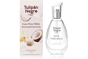 TULIPAN NEGRO Eau de Toilette Tulipan Nero Gourmand Coco Pure White 50 ml