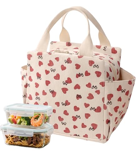 Borsa Termica Personalizzabile Con Motivo Fragole – Tessuto Cotone, Fodera Alluminio, Doppia Cerniera E Tasca Frontale – 25,4x19x19 Cm (Viola)