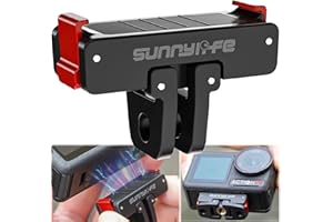 Honbobo Support magnétique pour DJI Osmo Action 5 Pro, DJI Osmo 360 Accessoires, Magnetic Fixation Support pour DJI Osmo 360/DJI Osmo Nano/DJI Osmo Action 5 Pro/4/3/2 Adaptateur d'extension