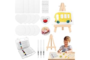 71Nmly Magic 3D Foam Texture Painting Kit,3d Drawing Magics Canvas Sponge,Puffy Paint Set,Pintura hinchada,Papel de Dibujo Creativo de Espuma Mágica,Dibujos de Textura de Espuma Papel para Niños