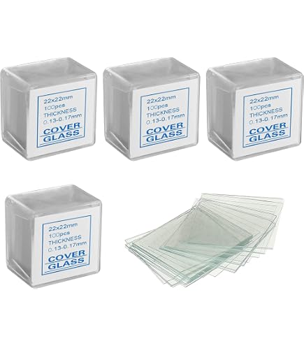 Lamelles 24x50 mm en Verre Borosilicate - 100 pces | 5915245