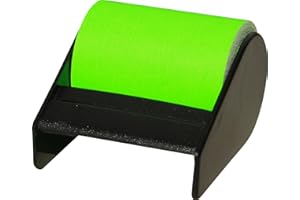 RNK - VERLAG RNK CT1918 - Rotolo di foglietti adesivi in dispenser, 60 mm x 10 m, verde neon, 1 pz.