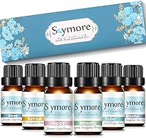 Skymore Ätherische Öle Set, Reine Duftöle Geschenk Set, Naturrein Essential Oils für Diffuser /Duftlampen Geeignet