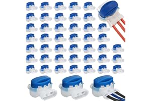 SENENQU 40 PCS Connecteurs Cable Robot Tondeuse Remplis de Gel Résine Original, Connecteurs Étanche 314 Pour Connecteurs Robot Tondeuse Automower- Étanches, Sûrs, Dénudage Inutile…