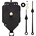 Hicarer Pendulum Clock Movement Replacement Long Shaft Pendulum Quartz Clock Movement Mechanism (Shaft Length 9/10 Inch/ 23 mm)