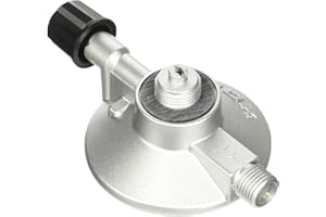 GOK - Regulador de presin CG 1/4 Izquierda 30 mbar para bombonas de Gas Campingaz R 901, 904 y 907