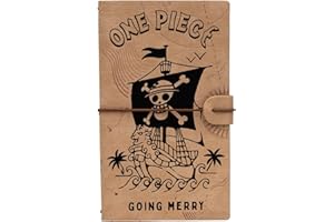 Grupo Erik Cuaderno de viaje One Piece - Diario de viaje (Travel Journal : Cuero sintético) | Diario personal : Libreta pequeña de bolsillo, 19,6x12 cm/One Piece Merchandising
