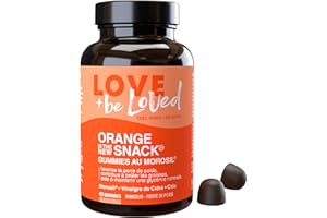 Gummies Morosil® et Vinaigre de Cidre | Minceur, Brûleur de Graisses, Perte de Poids | Efficacité Prouvée | 42 Gommes Végan | Love and be Loved (Lot de 1)