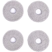 ECOVACS Lot De 4 Serpillères Lavables Pour Deebot X2 Omni T20 Omni T10 Omni X1 Omni - Gris